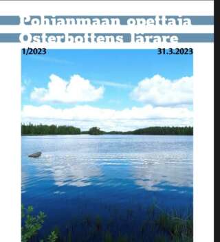 Pohjanmaan opettaja 1/2023